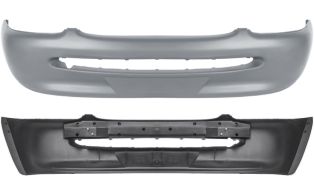 PARE-CHOCS FORD ESCORT 1995-1999 AVANT / AVEC TRAVERSE PLASTIQUE / AVEC APPRET