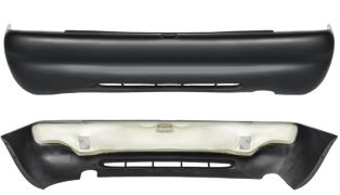 PARE-CHOCS FORD ESCORT 1995-1999 ARRIÈRE / AVEC RENFORT