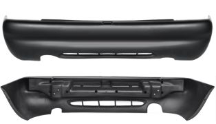 PARE-CHOCS FORD ESCORT 1995-1999 ARRIÈRE / MODÈLE 16V-TDI / AVEC RENFORT 