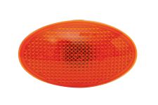 FEU D´AILE FORD ESCORT 1990-1992 FORME OVALE / ORANGE / REVERSIBLE