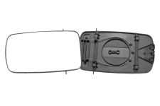 VERRE DE RÉTROVISEUR FORD FIESTA 1989-1994 AVEC SUPPORT / PLAT / GAUCHE