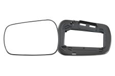 VERRE DE RÉTROVISEUR FORD FIESTA 2002-2006 AVEC SUPPORT / CONVEXE / GAUCHE