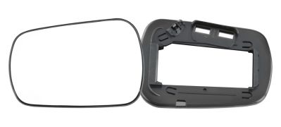 VERRE DE RÉTROVISEUR FORD FIESTA 2002-2006 AVEC SUPPORT / CONVEXE / GAUCHE