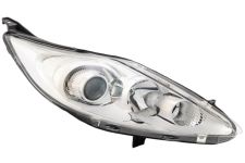 PHARE AVANT FORD FIESTA 2008-2013 BASE CHROMÉE / DROIT