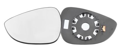 VERRE DE RÉTROVISEUR FORD FIESTA 2008-2013 AVEC SUPPORT / CONVEXE / GAUCHE