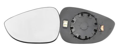 VERRE DE RÉTROVISEUR FORD FIESTA 2008-2013 AVEC SUPPORT / CHAUFFANT / CONVEXE / GAUCHE