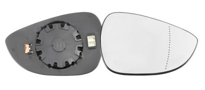 VERRE DE RÉTROVISEUR FORD FIESTA 2008-2013 AVEC SUPPORT / CHAUFFANT / ASPHÉRIQUE / DROIT