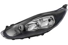 PHARE AVANT FORD FIESTA 2013-2017 BASE NOIRE / GAUCHE
