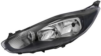 PHARE AVANT FORD FIESTA 2013-2017 BASE NOIRE / GAUCHE