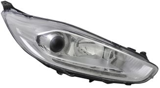 PHARE FORD FIESTA 2013-2017 BASE CHROMÉE / LED / DROIT