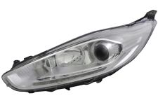 PHARE AVANT FORD FIESTA 2013-2017 BASE CHROMÉE / LED / GAUCHE