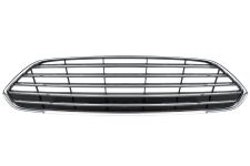 GRILLE FORD FIESTA 2013-2017 PARE-CHOCS AVANT / SUPÉRIEURE / AVEC MOULURE CHROMÉE / CENTRALE 