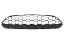 GRILLE FORD FIESTA 2013-2017 PARE-CHOCS AVANT / SUPÉRIEURE / RAYON DE MIEL / AVEC MOULURE CHROMÉE / CENTRALE 