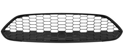 GRILLE FORD FIESTA 2013-2017 PARE-CHOCS AVANT / SUPÉRIEURE / RAYON DE MIEL / AVEC MOULURE NOIRE / CENTRALE 
