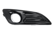 GRILLE FORD FIESTA 2013-2017 PARE-CHOCS AVANT / AVEC ANTIBROUILLARD / NOIRE BRILLANTE / DROITE