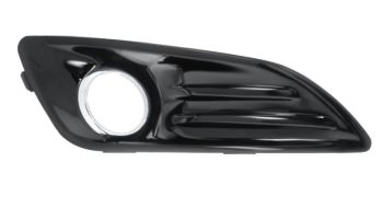 GRILLE FORD FIESTA 2013-2017 PARE-CHOCS AVANT / AVEC ANTIBROUILLARD / NOIRE BRILLANTE / DROITE