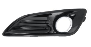 GRILLE FORD FIESTA 2013-2017 PARE-CHOCS AVANT / AVEC ANTIBROUILLARD / NOIRE BRILLANTE / GAUCHE