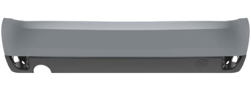 PARE-CHOCS FORD FOCUS 1998-2001 ARRIÈRE / 3/5 PORTES / AVEC APPRET