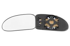VERRE DE RÉTROVISEUR FORD FOCUS 1998-2001 AVEC SUPPORT RONDE / CONVEXE / GAUCHE