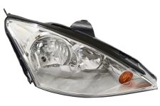 PHARE AVANT FORD FOCUS 2001-2005 BASE CHROMÉE / DROIT
