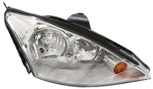 PHARE AVANT FORD FOCUS 2001-2005 BASE CHROMÉE / DROIT