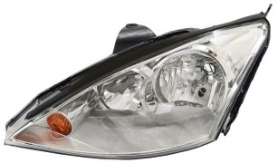 PHARE FORD FOCUS 2001-2005 BASE CHROMÉE / GAUCHE