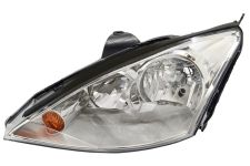 PHARE AVANT FORD FOCUS 2001-2005 BASE CHROMÉE / GAUCHE