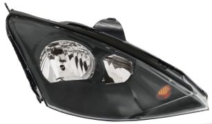 PHARE AVANT FORD FOCUS 2001-2005 BASE NOIRE / DROIT