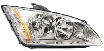 PHARE AVANT FORD FOCUS 2005-2008 BASE CHROMÉE / DROIT