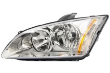 PHARE AVANT FORD FOCUS 2005-2008 BASE CHROMÉE / GAUCHE
