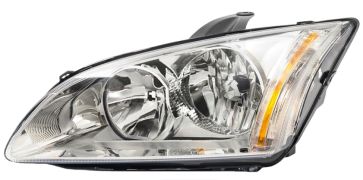 PHARE AVANT FORD FOCUS 2005-2008 BASE CHROMÉE / GAUCHE