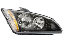 PHARE AVANT FORD FOCUS 2005-2008 BASE NOIRE / DROIT