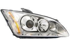 PHARE AVANT FORD FOCUS 2005-2008 XENON / BASE CHROMÉE / DROIT
