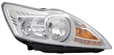 PHARE FORD FOCUS 2008-2011 BASE CHROMÉE / DROIT