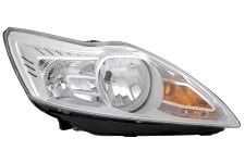 PHARE AVANT FORD FOCUS 2008-2011 BASE CHROMÉE / DROIT