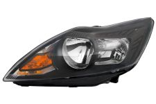 PHARE AVANT FORD FOCUS 2008-2011 BASE NOIRE / GAUCHE
