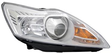 PHARE FORD FOCUS 2008-2011 XENON / BASE CHROMÉE / DROIT