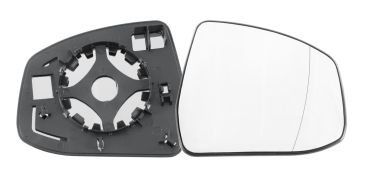 VERRE DE RÉTROVISEUR FORD FOCUS 2008-2011 AVEC SUPPORT / ASPHÉRIQUE / DROIT