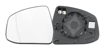 VERRE DE RÉTROVISEUR FORD FOCUS 2008-2011 AVEC SUPPORT / CHAUFFANT / ASPHÉRIQUE / GAUCHE