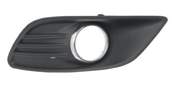 GRILLE FORD FOCUS 2008-2011 PARE-CHOCS AVANT / AVEC ANTIBROUILLARD / AVEC ENJOLIVEUR CHROMÉ / DROITE