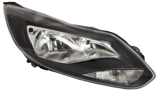 PHARE AVANT FORD FOCUS 2011-2015 BASE NOIRE / DROIT