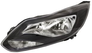 PHARE AVANT FORD FOCUS 2011-2015 BASE NOIRE / GAUCHE