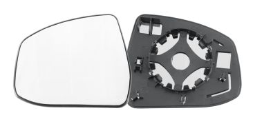 VERRE DE RÉTROVISEUR FORD FOCUS 2011-2015 AVEC SUPPORT / CONVEXE / GAUCHE