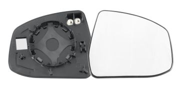 VERRE DE RÉTROVISEUR FORD FOCUS 2011-2015 AVEC SUPPORT / CHAUFFANT / CONVEXE / DROIT