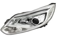 PHARE AVANT FORD FOCUS 2011-2015 BASE CHROMÉE / XENON / GAUCHE