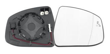 VERRE DE RÉTROVISEUR FORD FOCUS 2011-2015 AVEC SUPPORT / CHAUFFANT / LANE ASSIST / ASPHÉRIQUE / DROIT