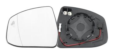 VERRE DE RÉTROVISEUR FORD FOCUS 2011-2015 AVEC SUPPORT / CHAUFFANT / SIDE ASSIST / ASPHÉRIQUE / GAUCHE