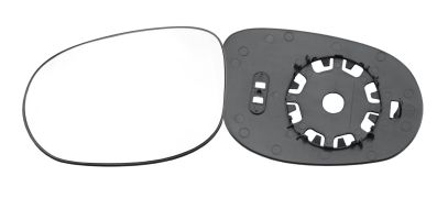 VERRE DE RÉTROVISEUR FORD KA 2008-2016 AVEC SUPPORT / AVEC BORD / CONVEXE / GAUCHE