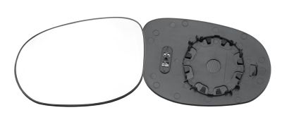 VERRE DE RÉTROVISEUR FORD KA 2008-2016 AVEC SUPPORT / AVEC BORD / CHAUFFANT / CONVEXE / GAUCHE