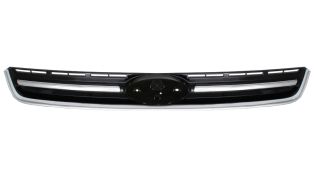 GRILLE FORD KUGA 2013-2016 FACE AVANT / AVEC MOULURE CHROMÉE / NOIR BRILLANT